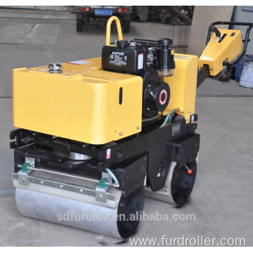 hand push double drum vibration roller 2ton force soil compactor (FYL-800C)